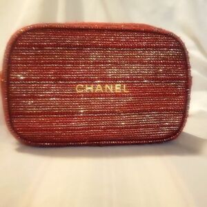 Chanel makeup bag